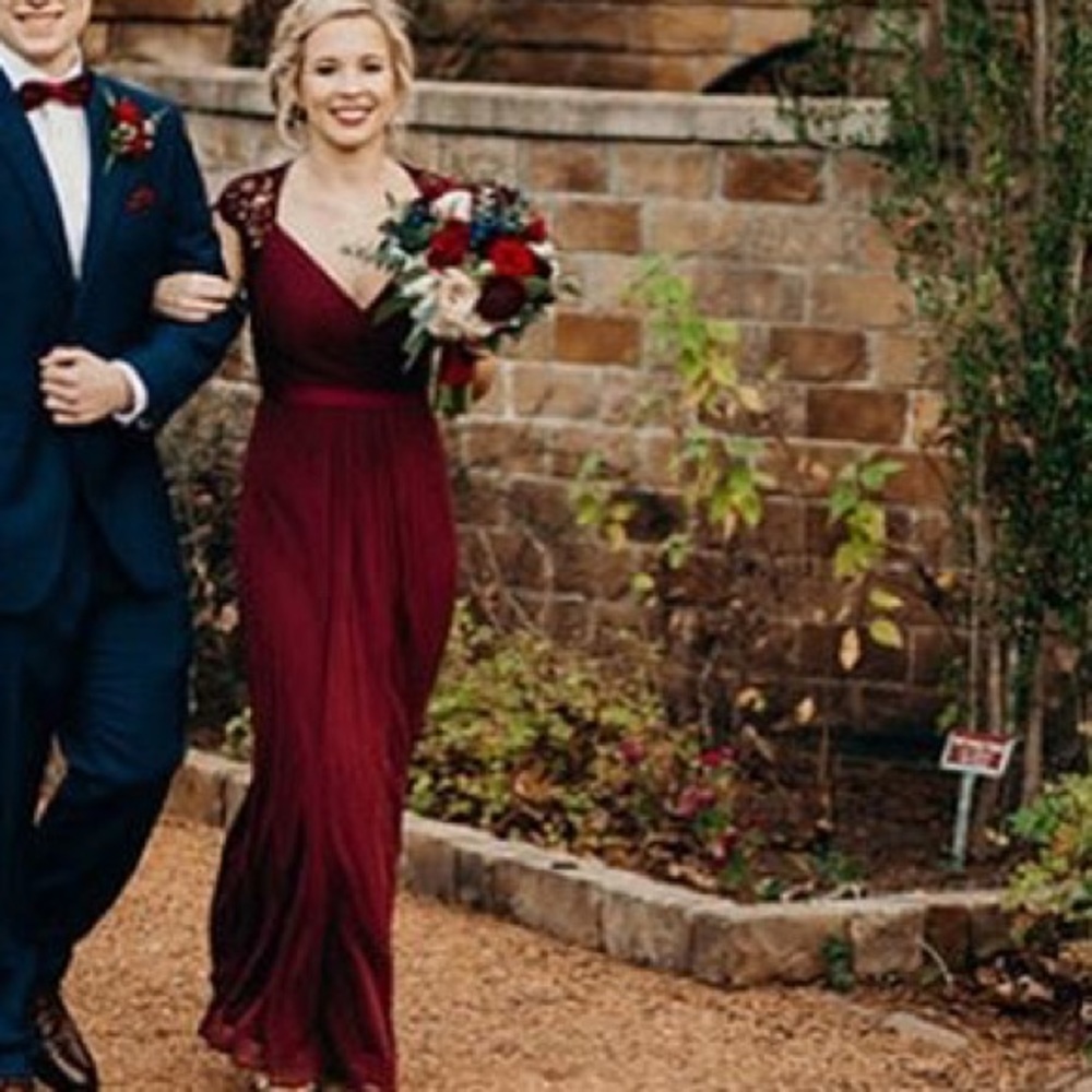 David’s Bridal Full Length Dress